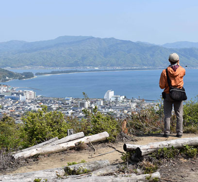 八幡山城跡