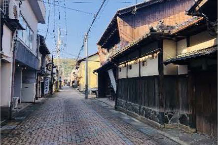 新浜の町並み（花街）