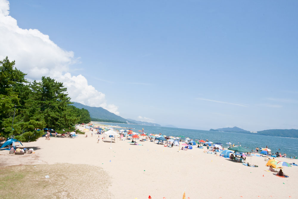 天橋立海水浴場（文珠側）