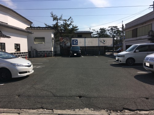 龍燈の松駐車場